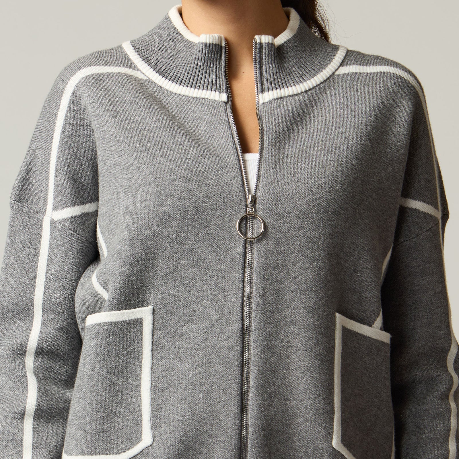 SUÉTER GRIS COMB R22543