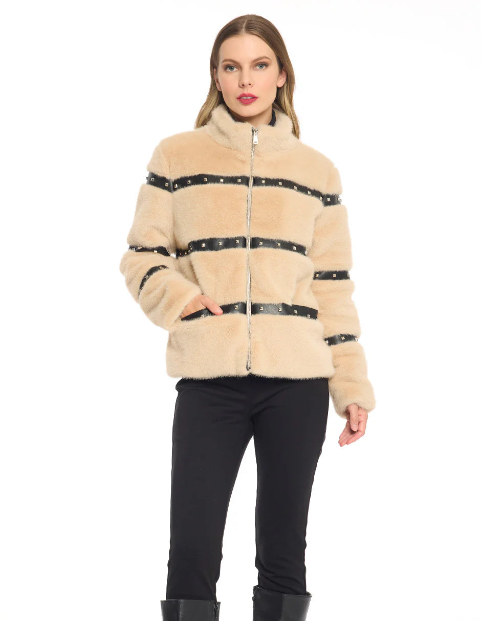 CHAQUETA MINK BEIGE 225807