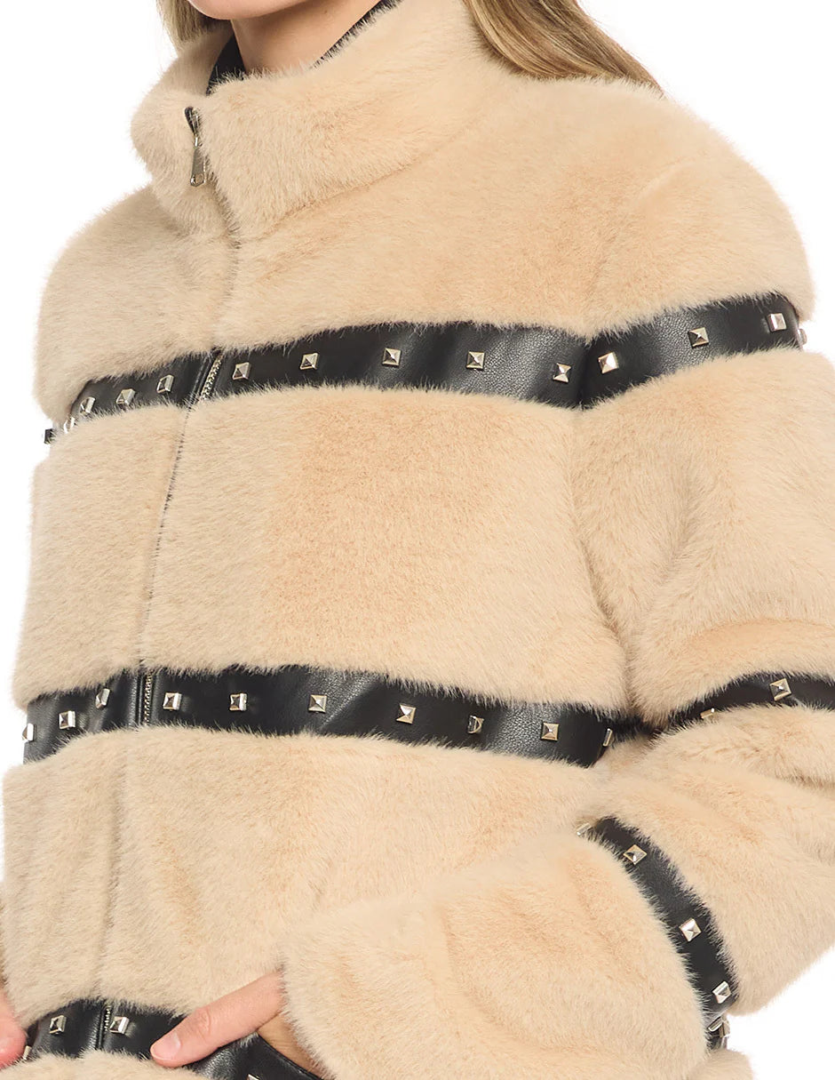 CHAQUETA MINK BEIGE 225807
