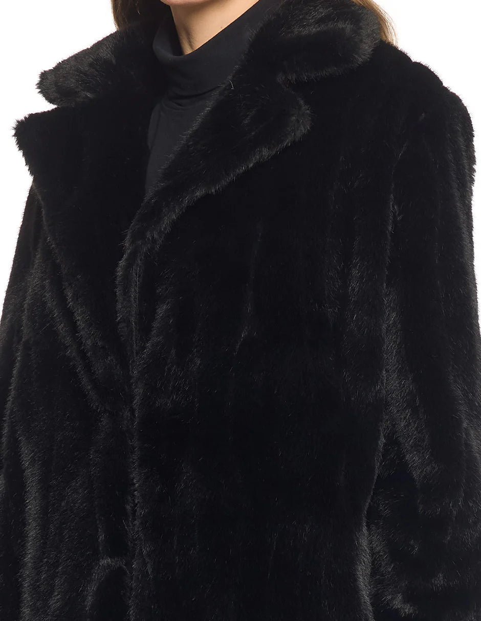 ABRIGO NEGRO MINK 225854