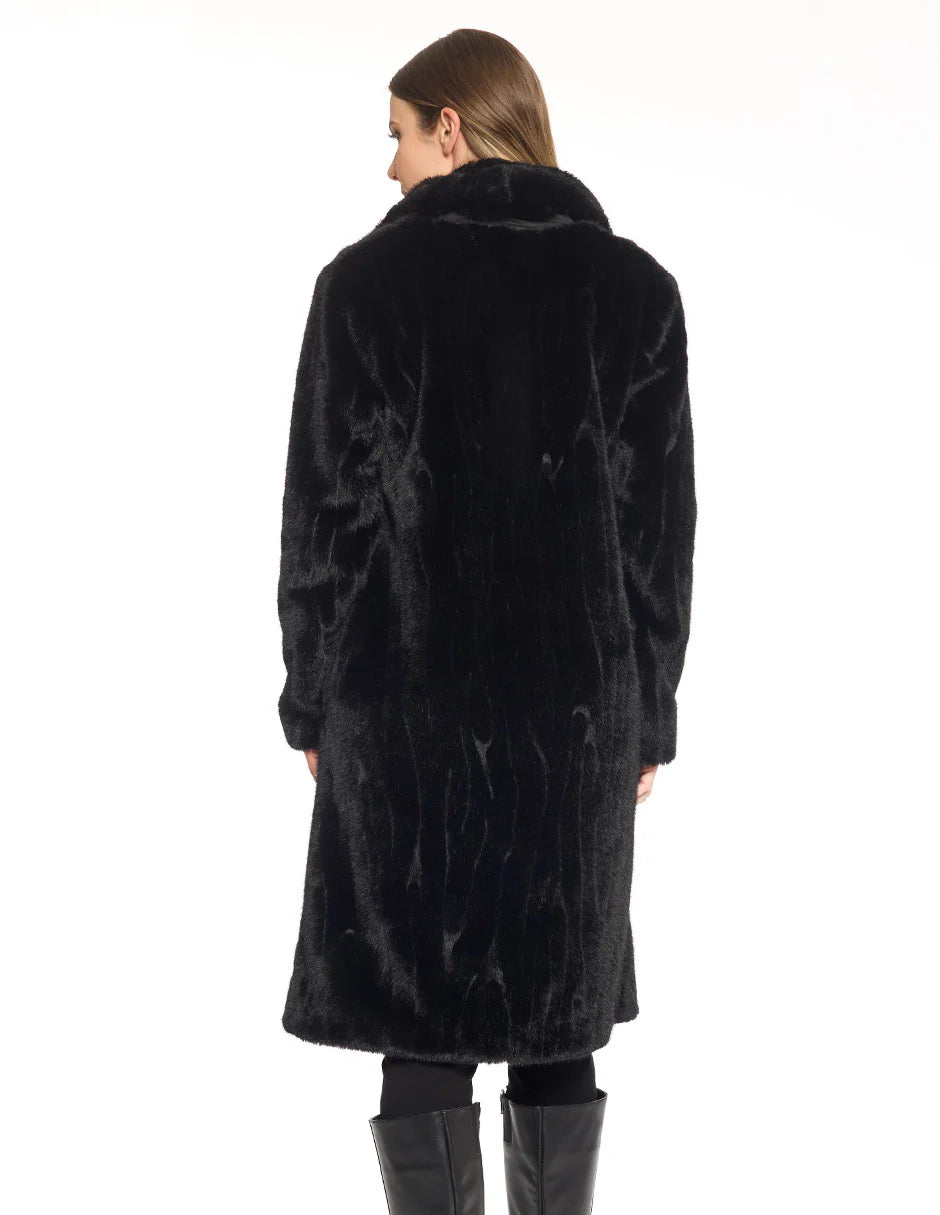 ABRIGO NEGRO MINK 225854