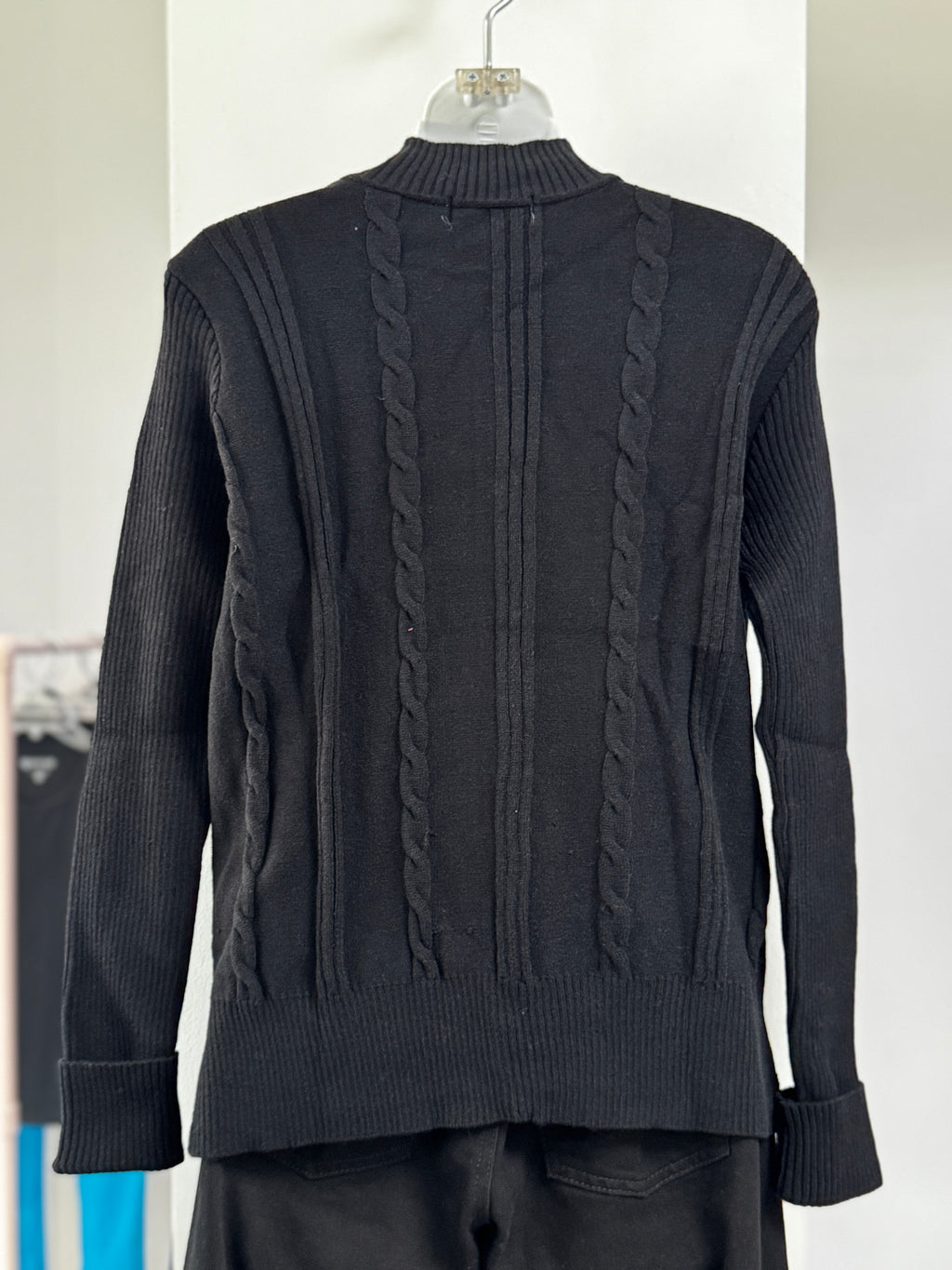 SUÉTER GRIS/NEGRO L33420