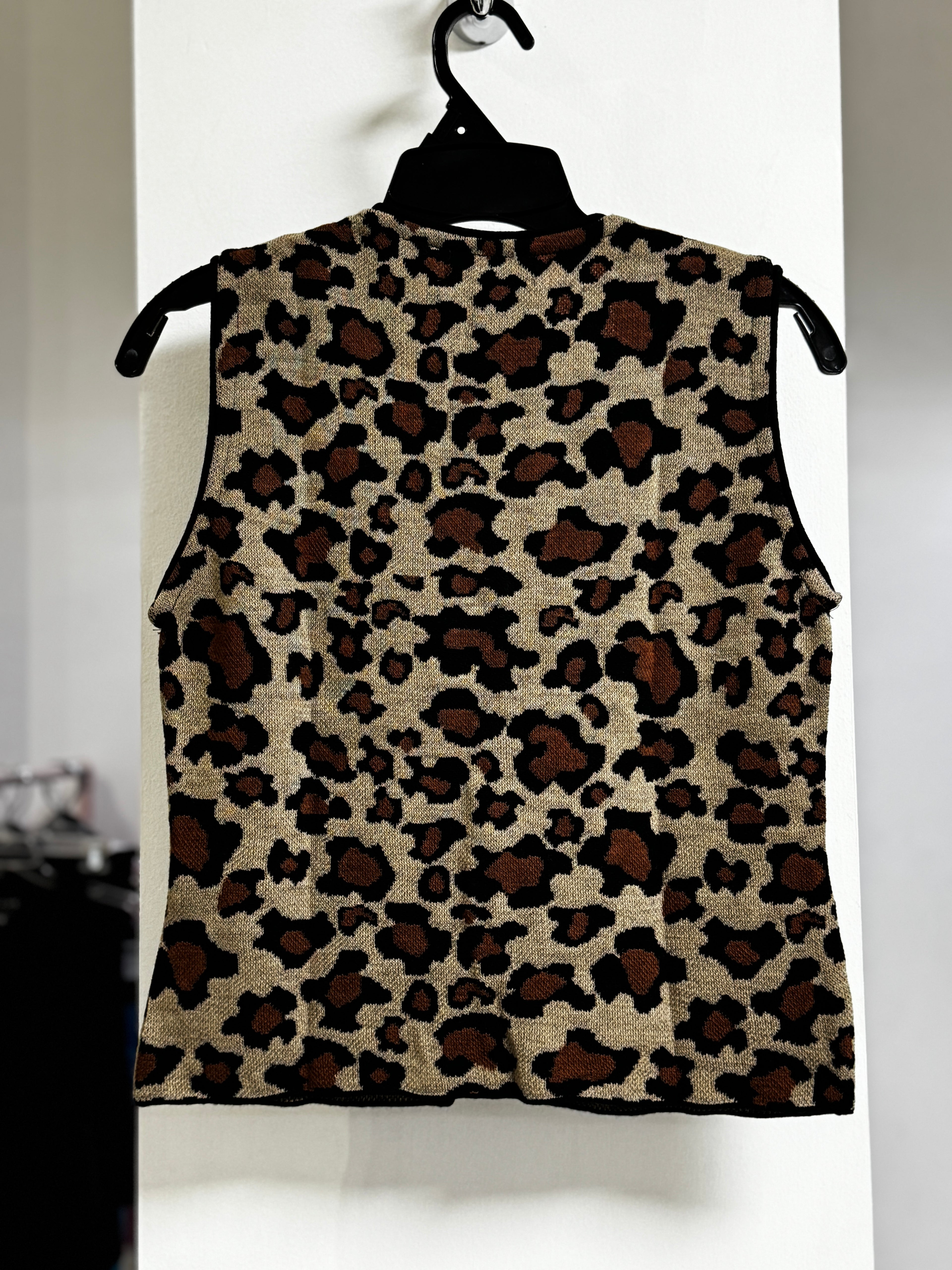 CHALECO ANIMAL PRINT L33401