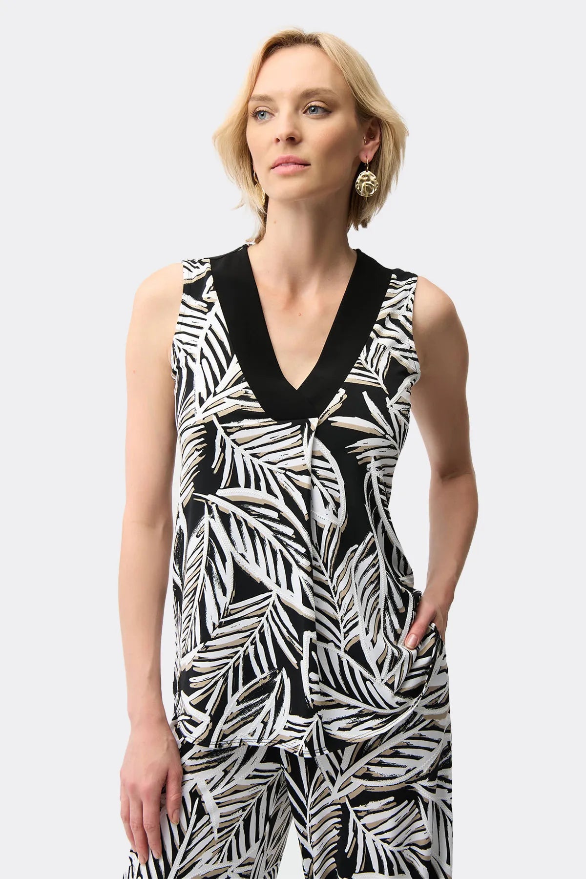 BLUSA NEGRA PRINT 261151