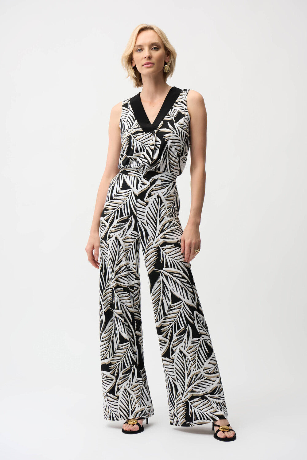 PANTALÓN NEGRO PRINT 261158