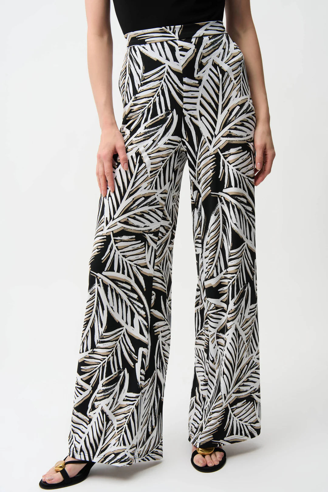 PANTALÓN NEGRO PRINT 261158