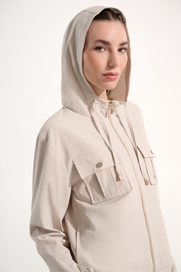 CHAQUETA BEIGE 262621