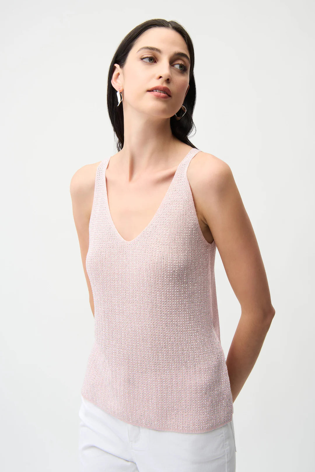 BLUSA TOP NEGRO/BEIGE/BLANCO/ROSA 252915S26