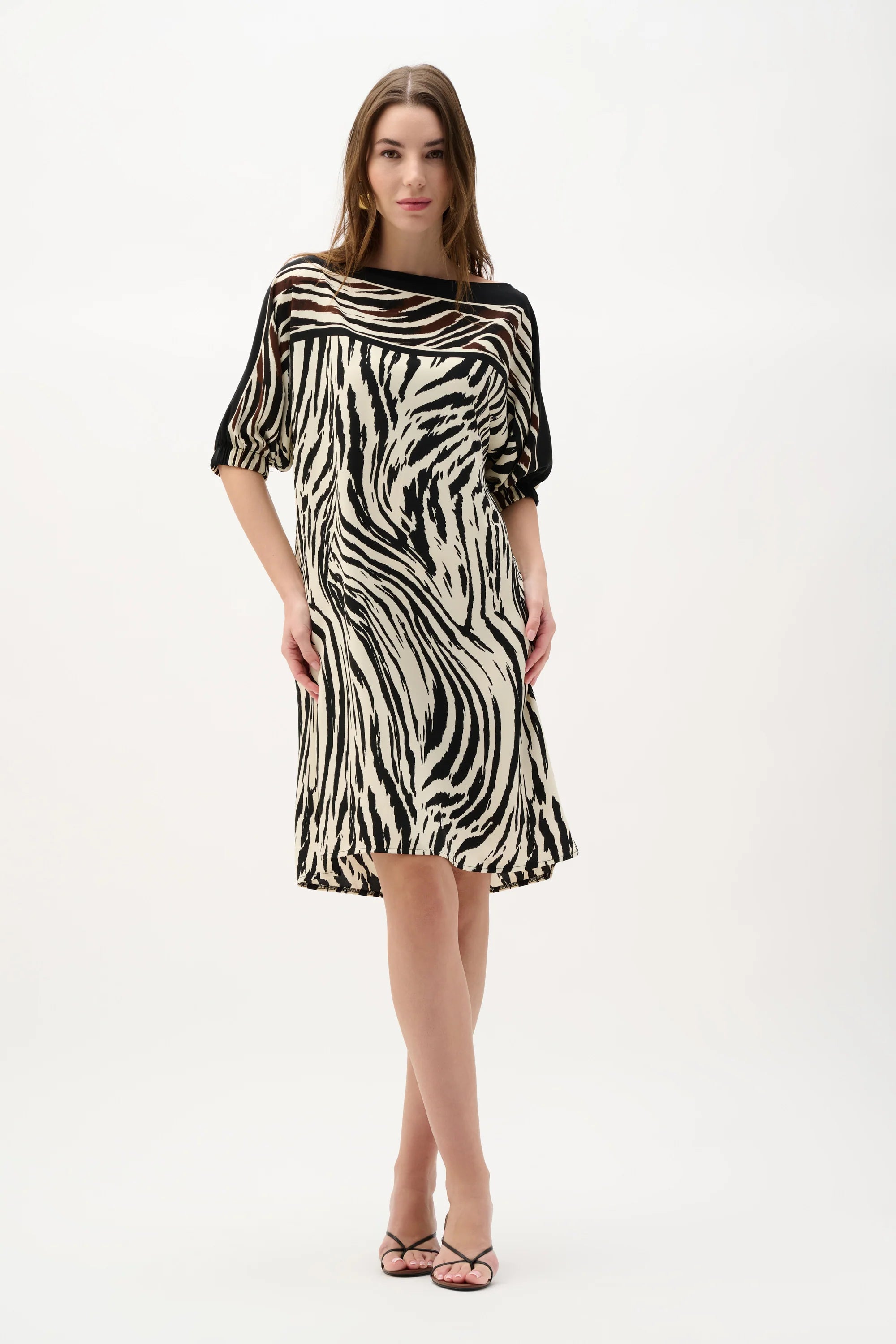 VESTIDO CORTO ANIMAL PRINT 262229OT
