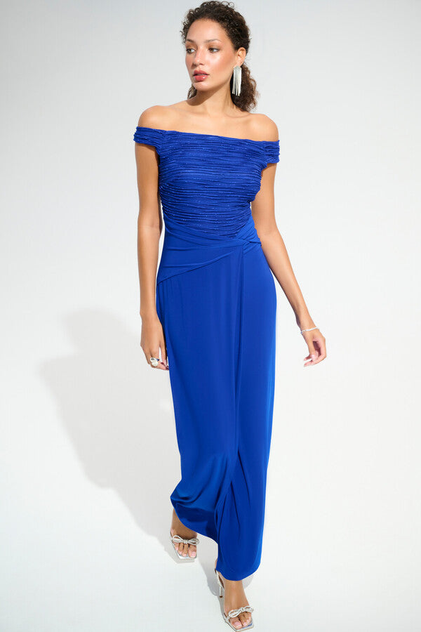 VESTIDO LARGO AZUL REY 261733