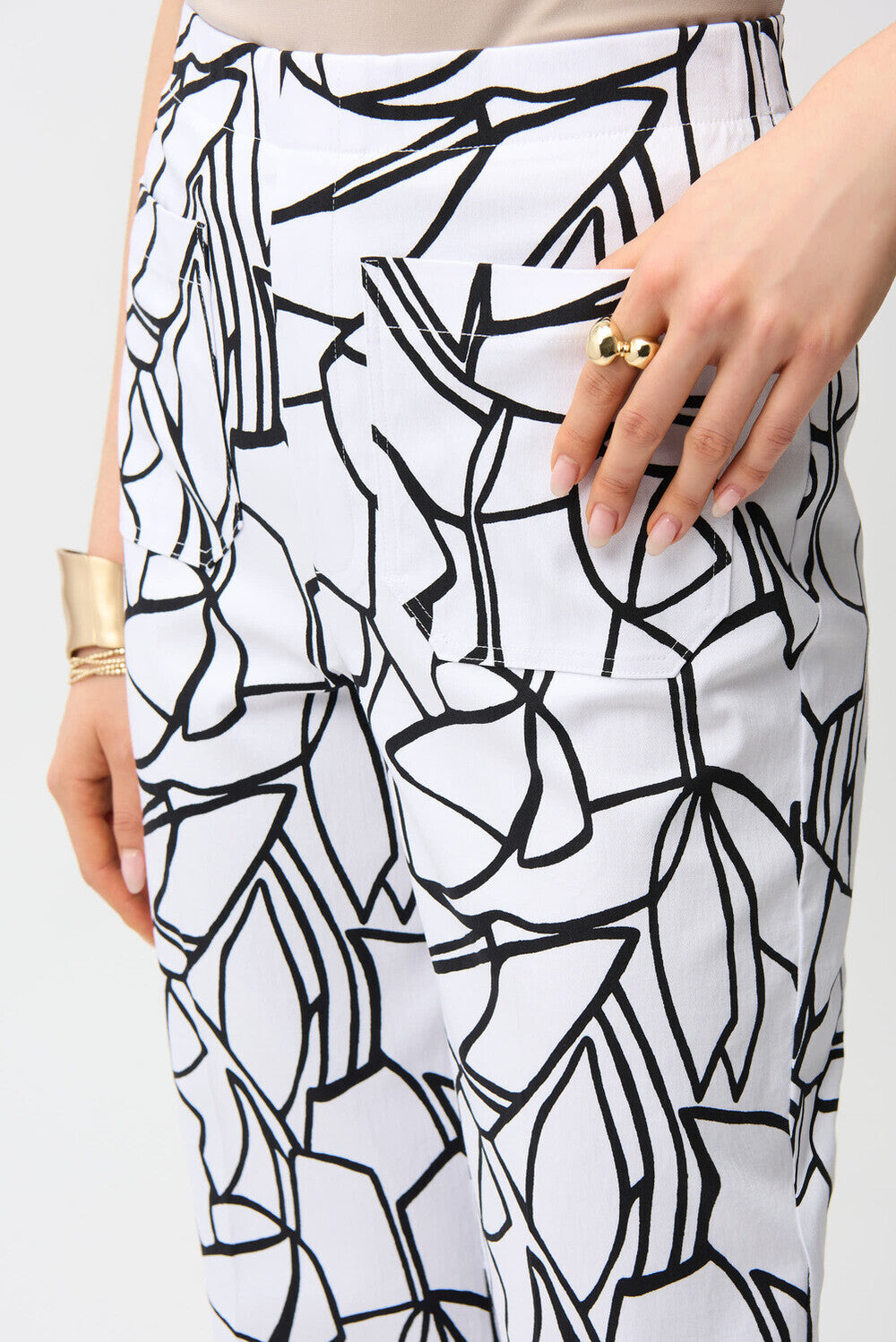 PANTALÓN BLANCO ESTAMPADO 261026