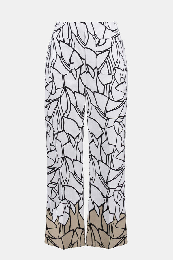 PANTALÓN BLANCO ESTAMPADO 261026