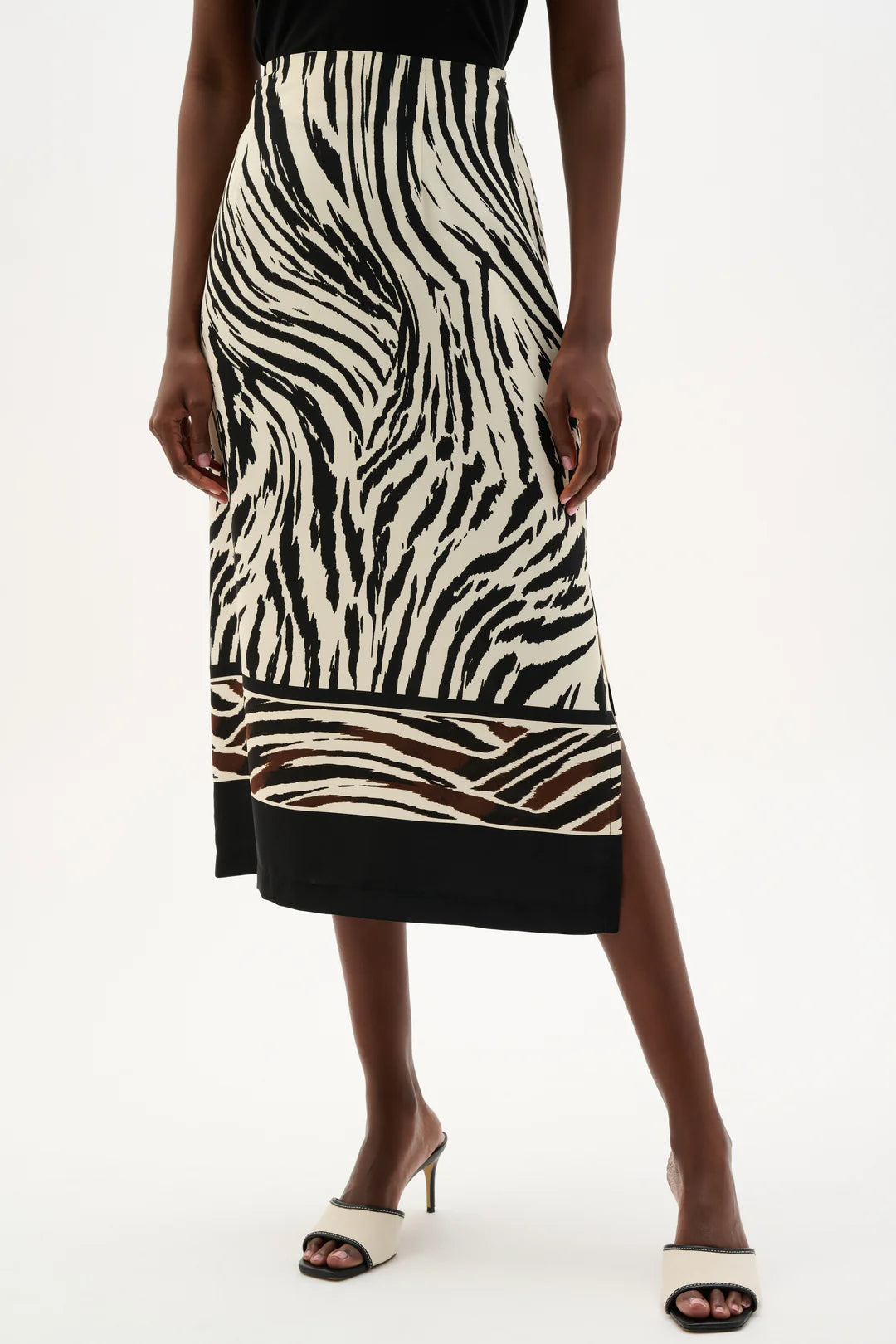 FALDA BEIGE PRINT 262050