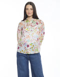 BLUSA BLANCA ESTAMPADA 126841
