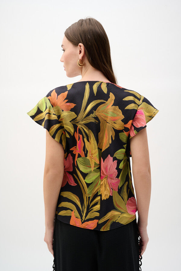 BLUSA NEGRA ESTAMPADA 262087