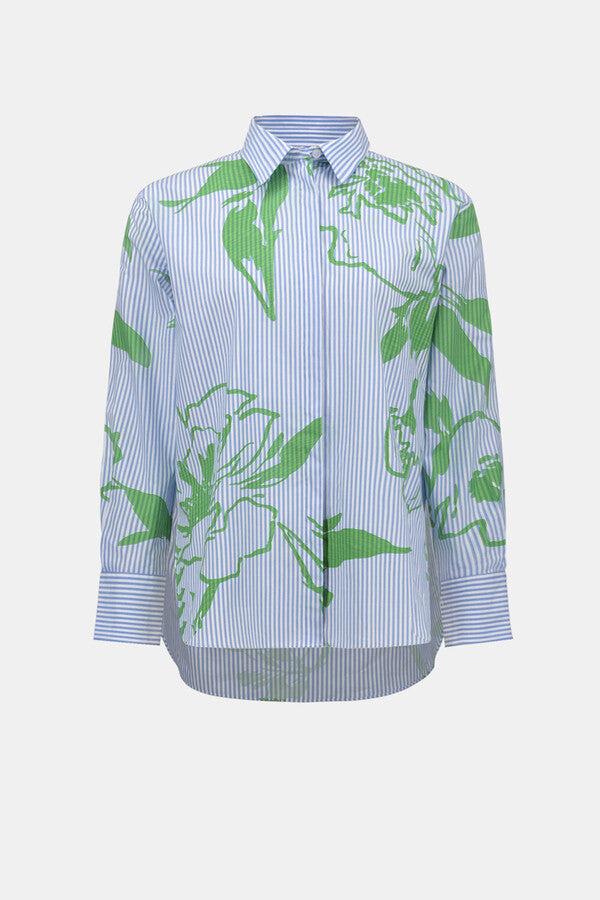 BLUSA CAMISERA AZUL 262951