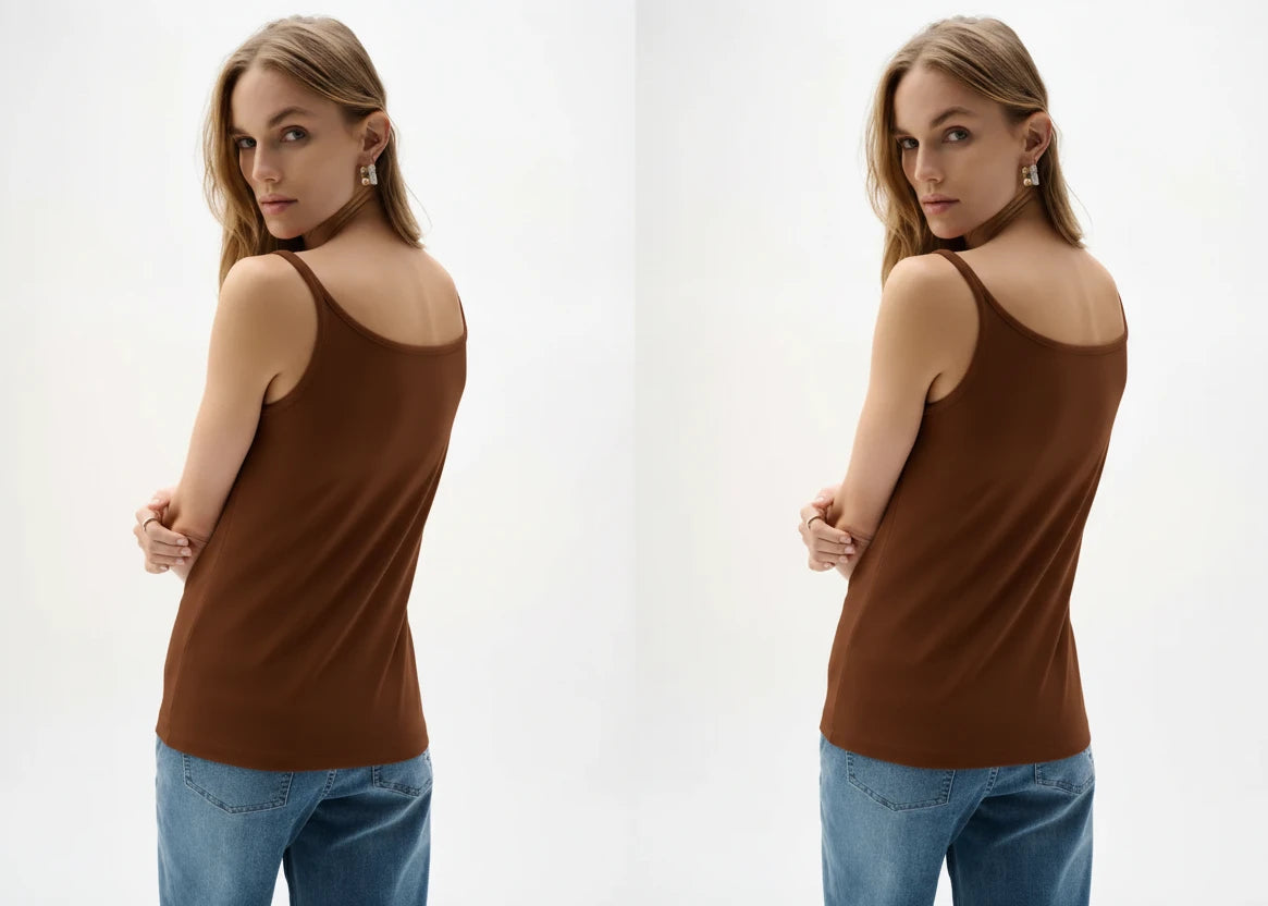 BLUSA TOP CAFÉ 261902
