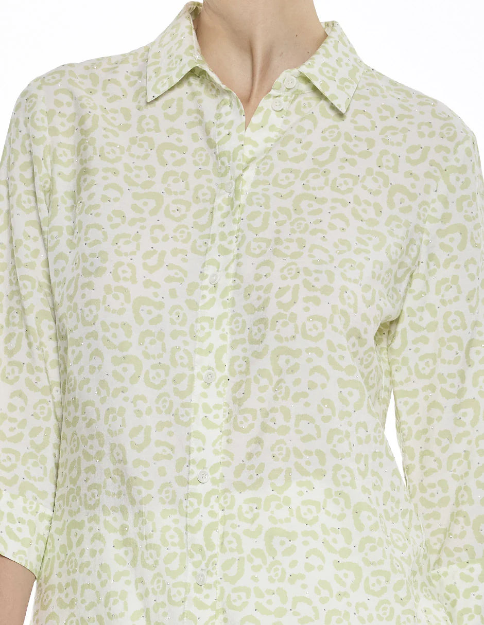 BLUSA HUESO PRINT 126908