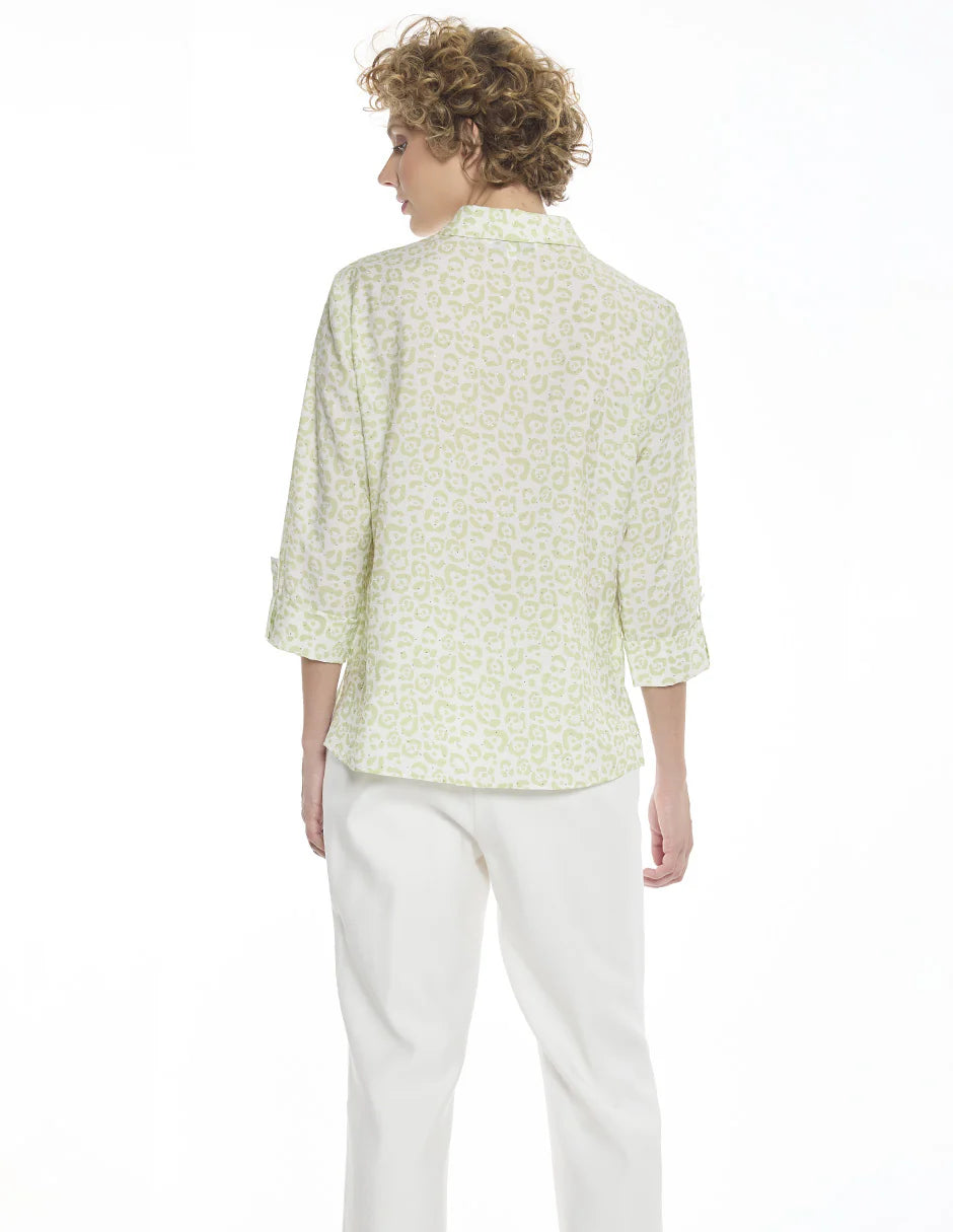 BLUSA HUESO PRINT 126908