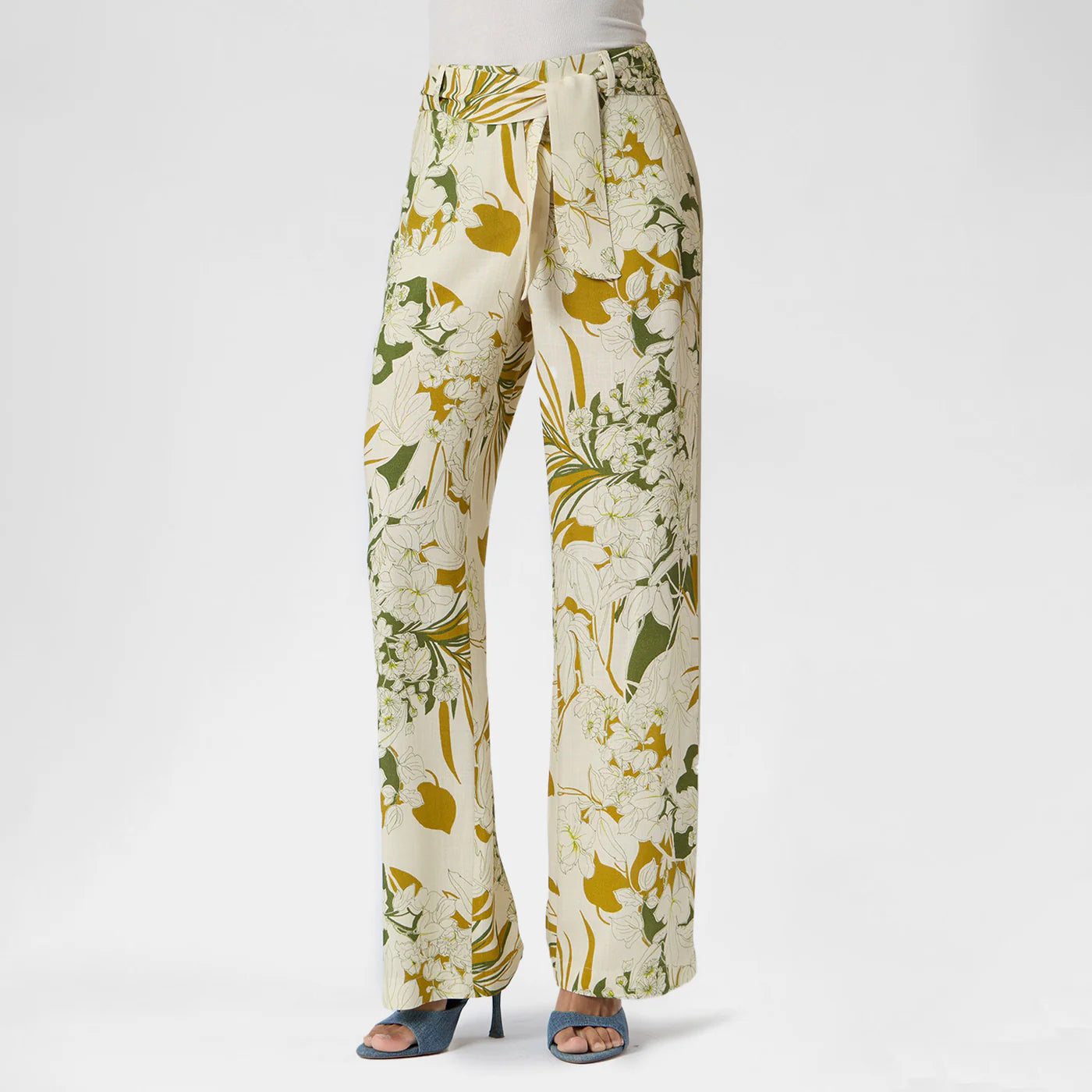 PANTALÓN BEIGE ESTAMPADO R16025