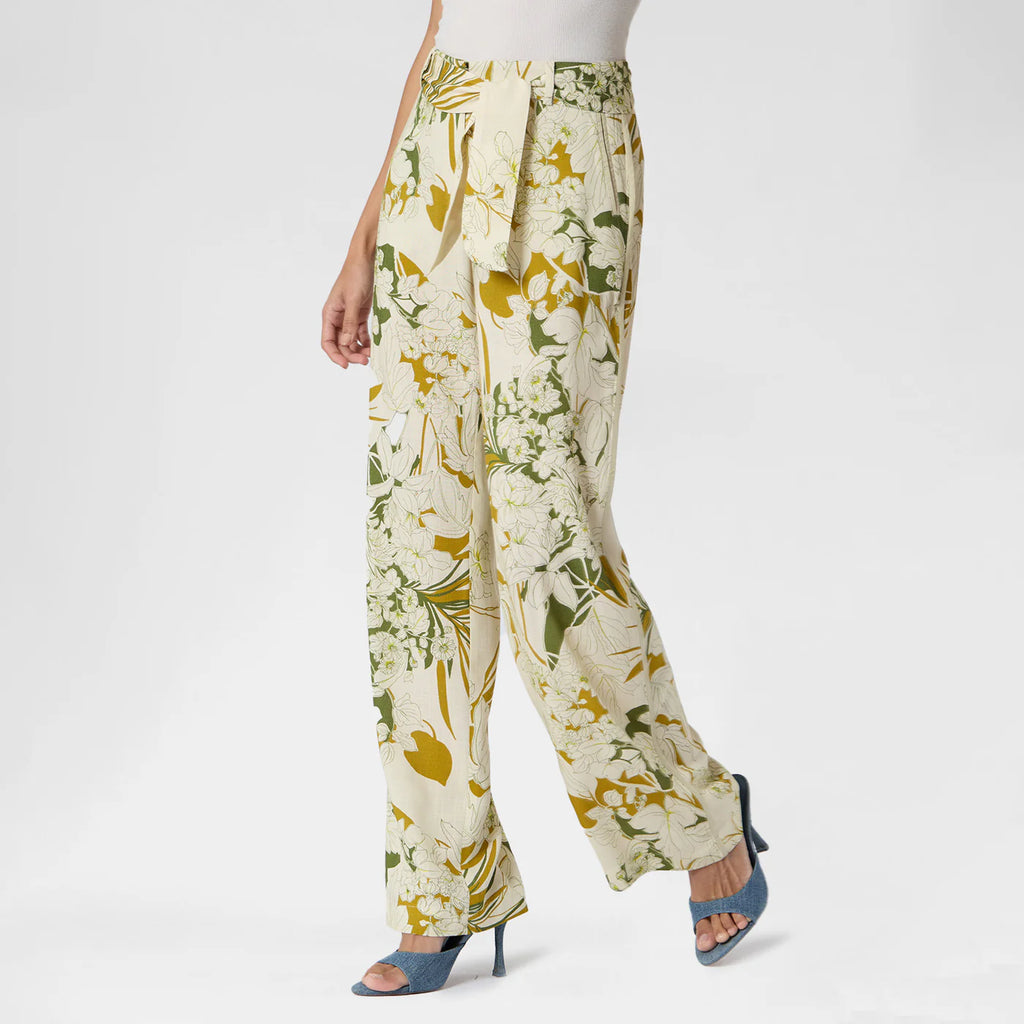 PANTALÓN BEIGE ESTAMPADO R16025