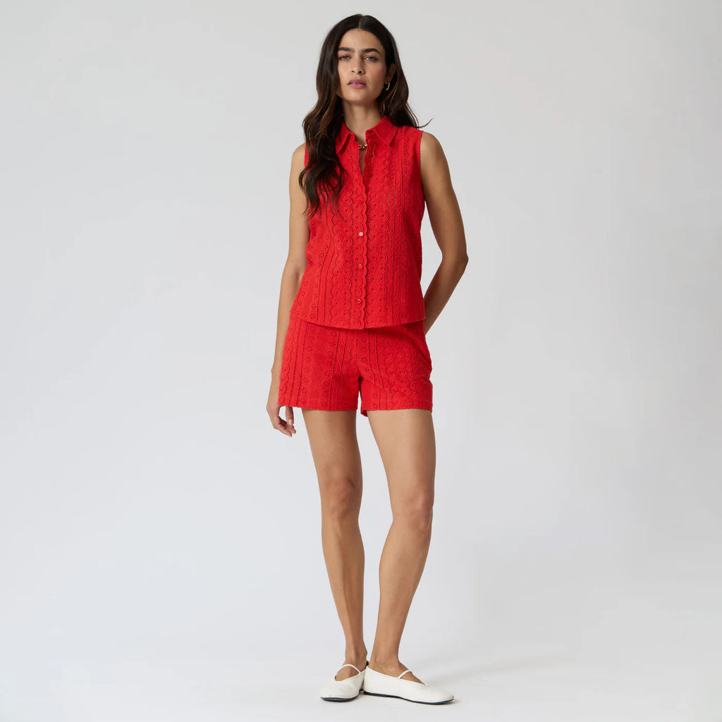 BLUSA ROJA R16072
