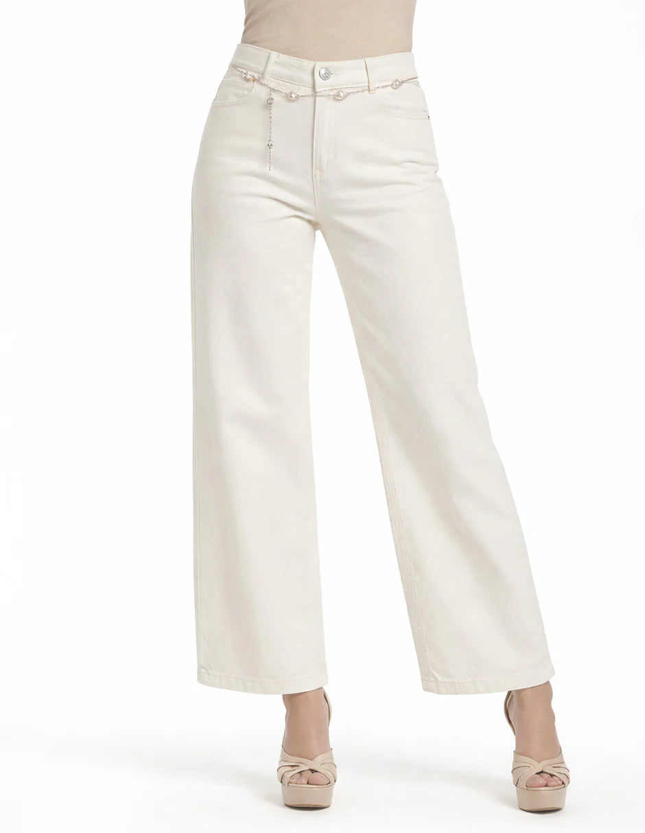 PANTALÓN HUESO 126499
