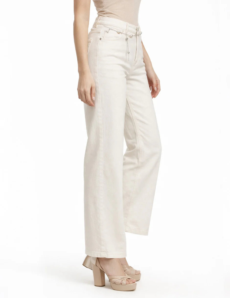 PANTALÓN HUESO 126499