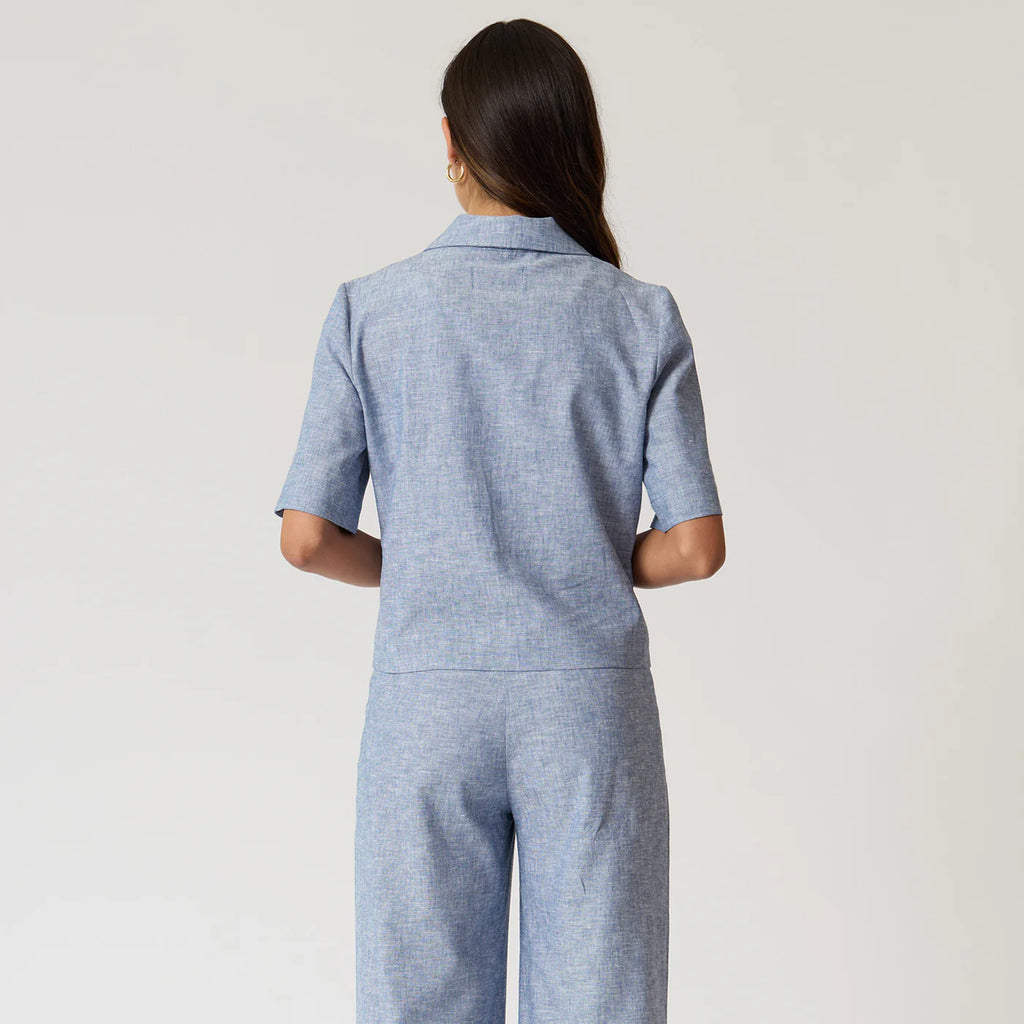 BLUSA AZUL R16066