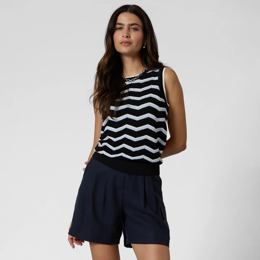 BLUSA AZUL MARINO R16039