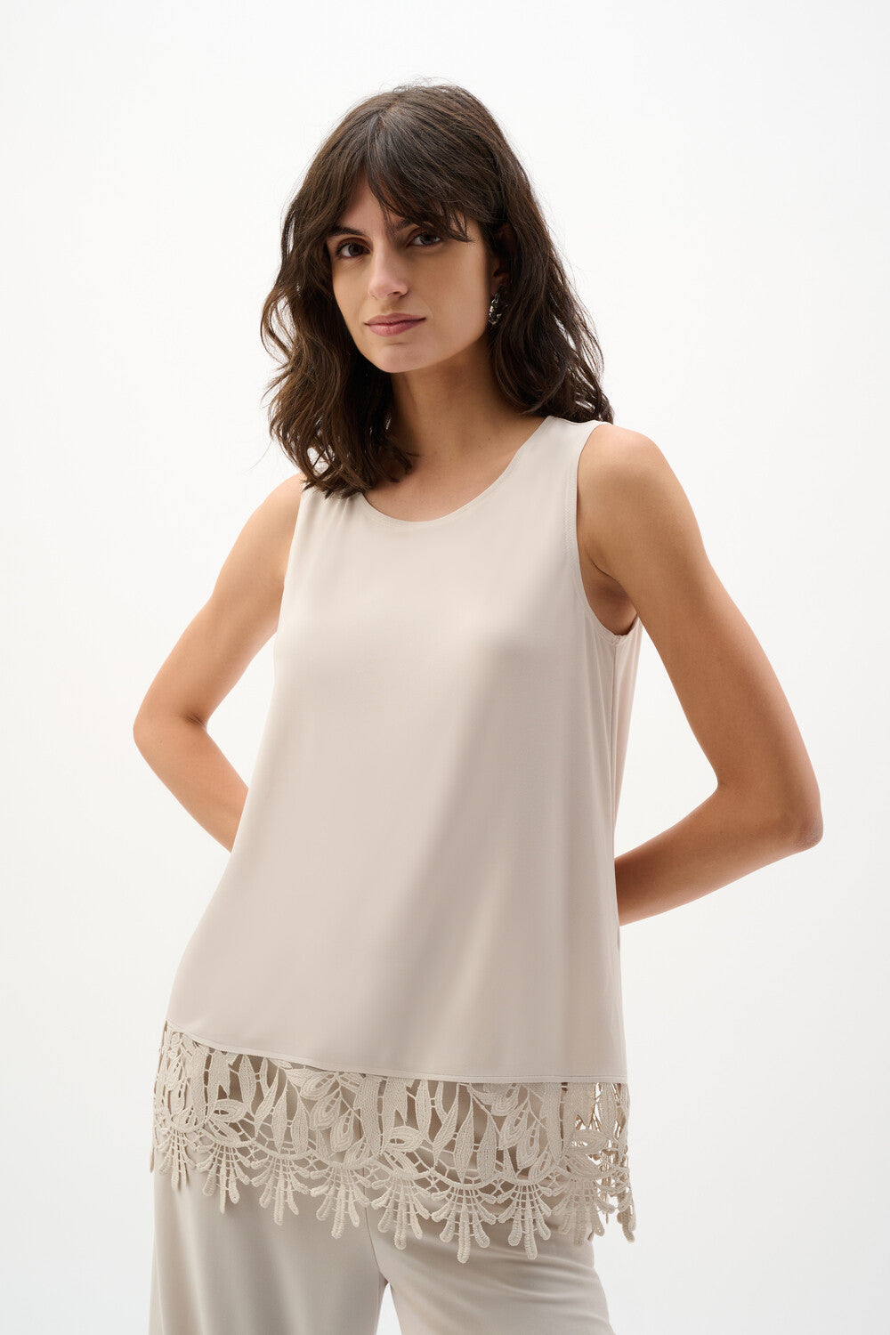 BLUSA TOP BEIGE 262094