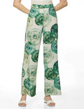 PANTALÓN VERDE ESTAMPADO 126431