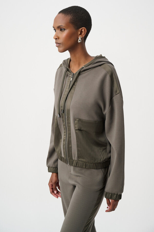 SUDADERA VERDE OLIVO 263624