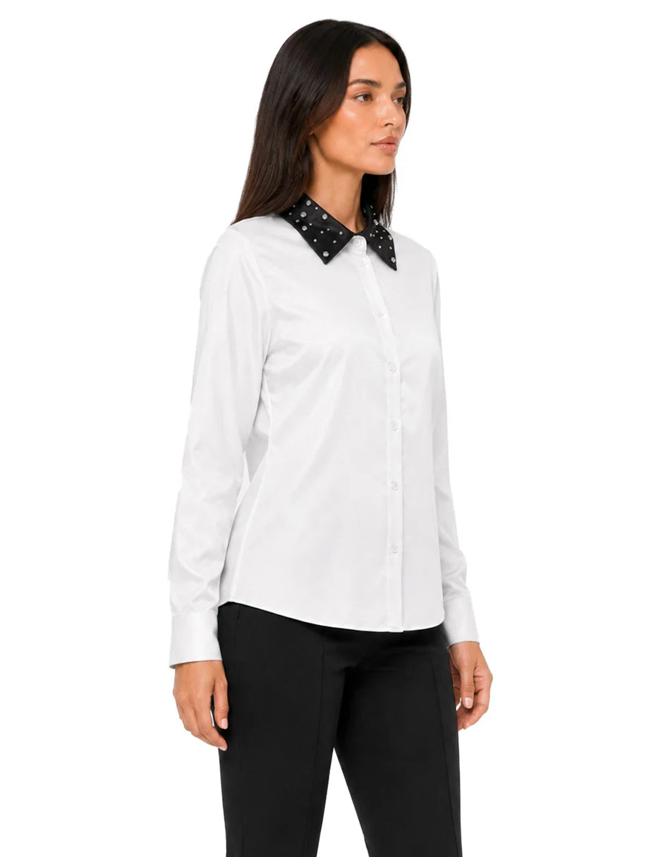 BLUSA HUESO 226281