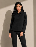 SACO GAMUZA NEGRO 226259