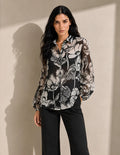 BLUSA NEGRA PRINT 226264