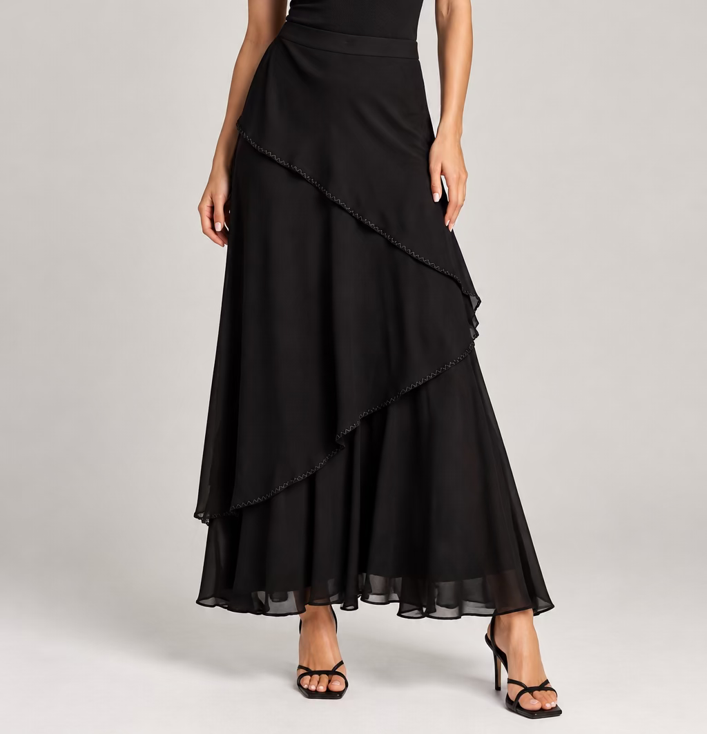 FALDA LARGA NEGRA 8520