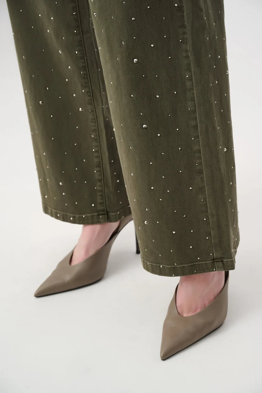 PANTALÓN JEANS VERDE ESTOPEROLES 262940f26
