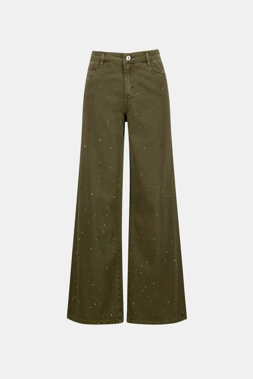 PANTALÓN JEANS VERDE ESTOPEROLES 262940f26
