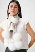 BUFANDA BLANCA PRINT 263981