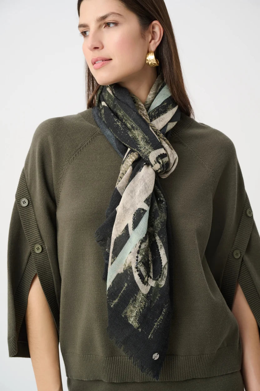 BUFANDA NEGRA PRINT 263988