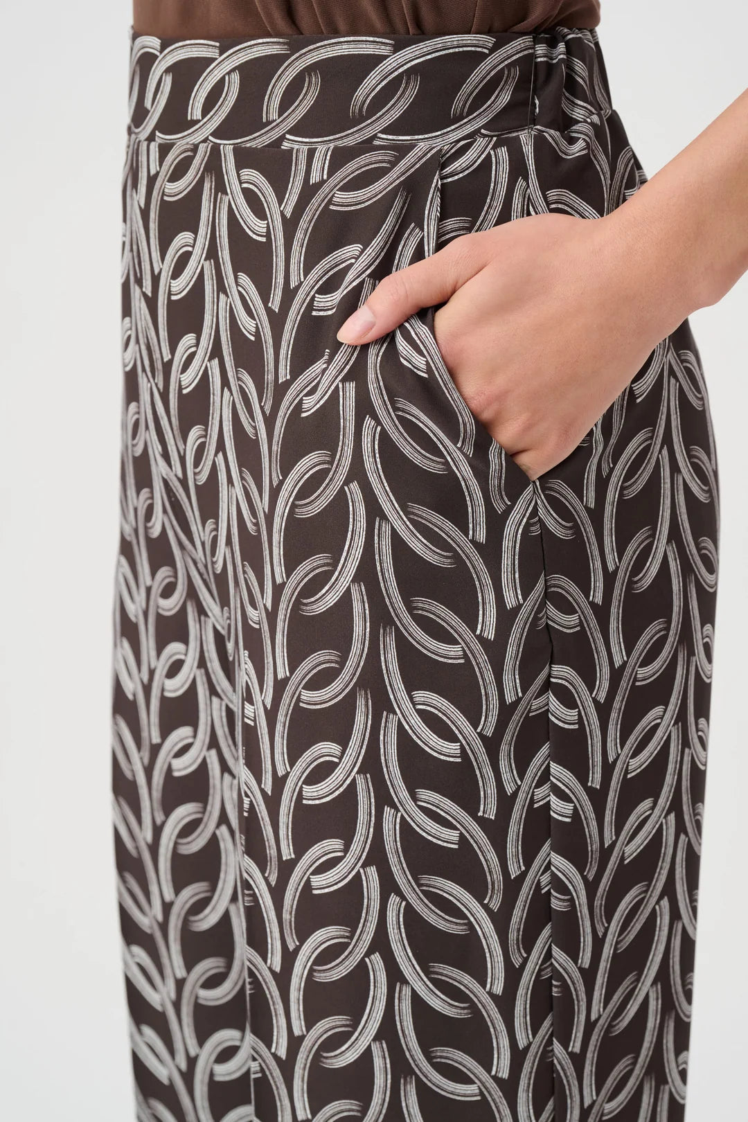 PANTALÓN CAFÉ PRINT 263058