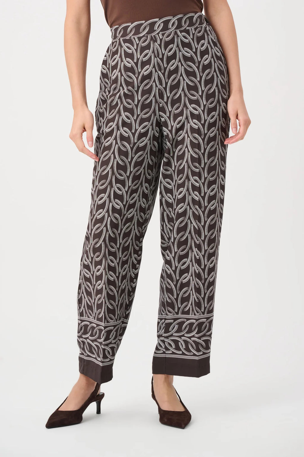 PANTALÓN CAFÉ PRINT 263058