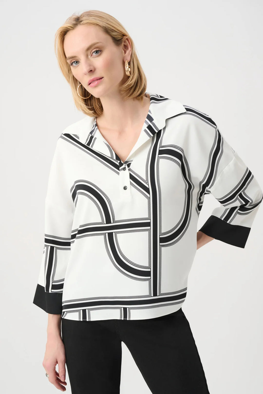 BLUSA BLANCA PRINT 263021