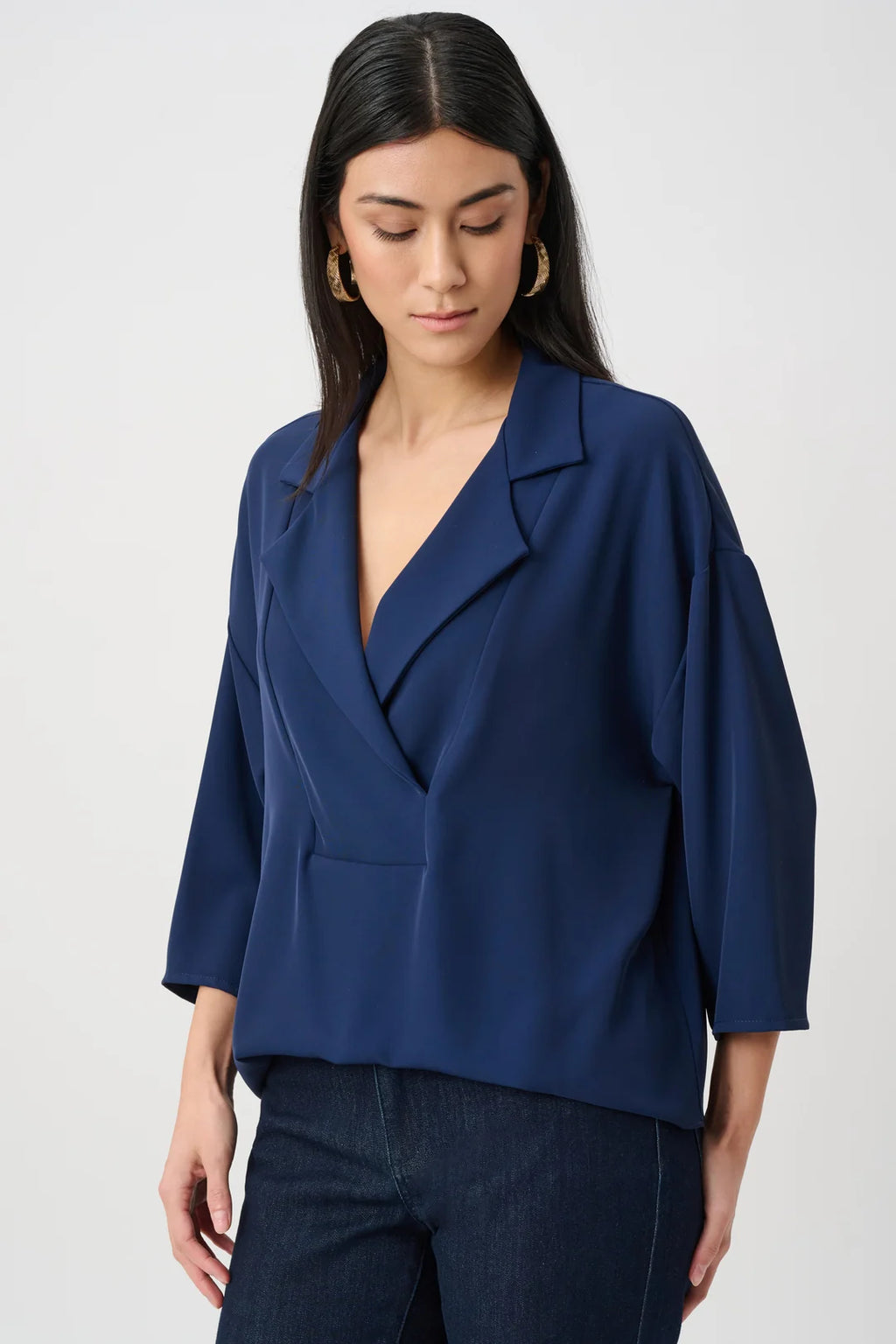 BLUSA AZUL MARINO 263109