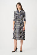 VESTIDO MIDI CAFÉ PRINT 263077