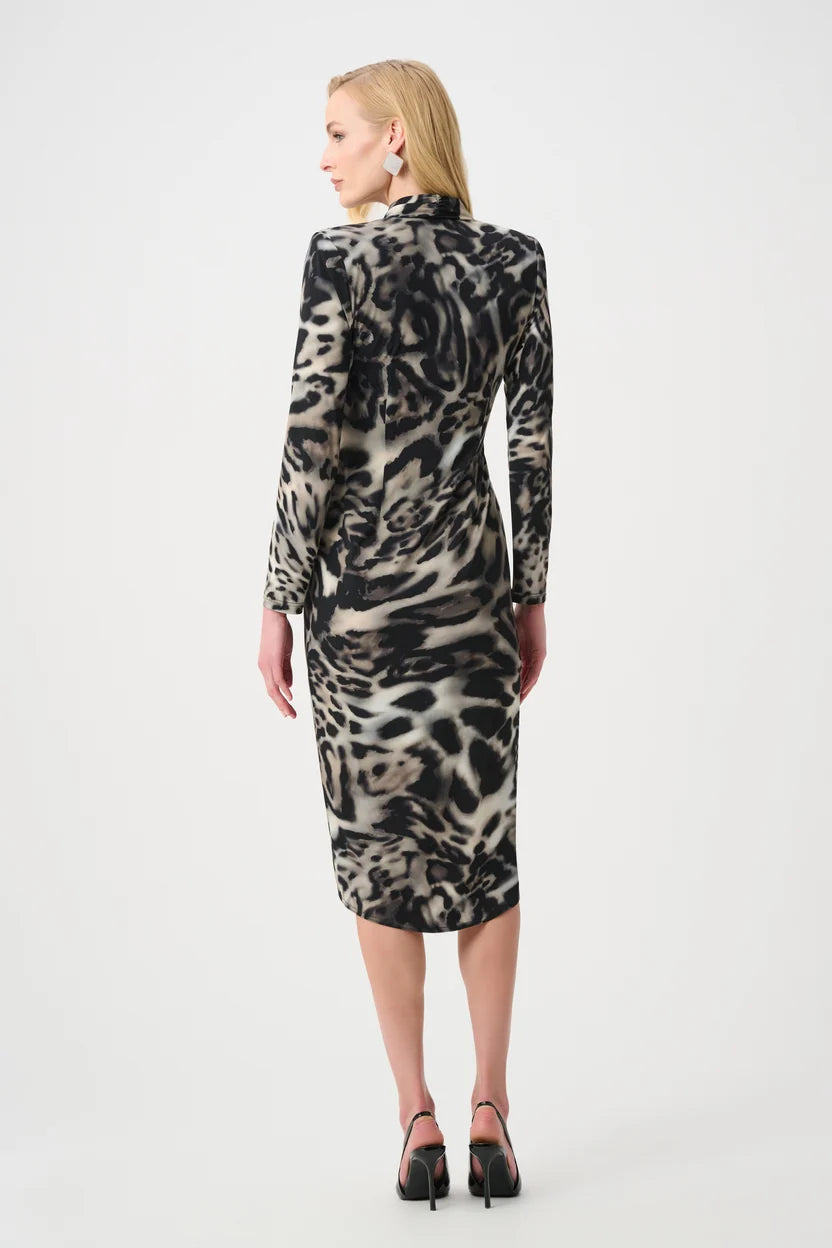 VESTIDO CORTO GRIS PRINT 263710