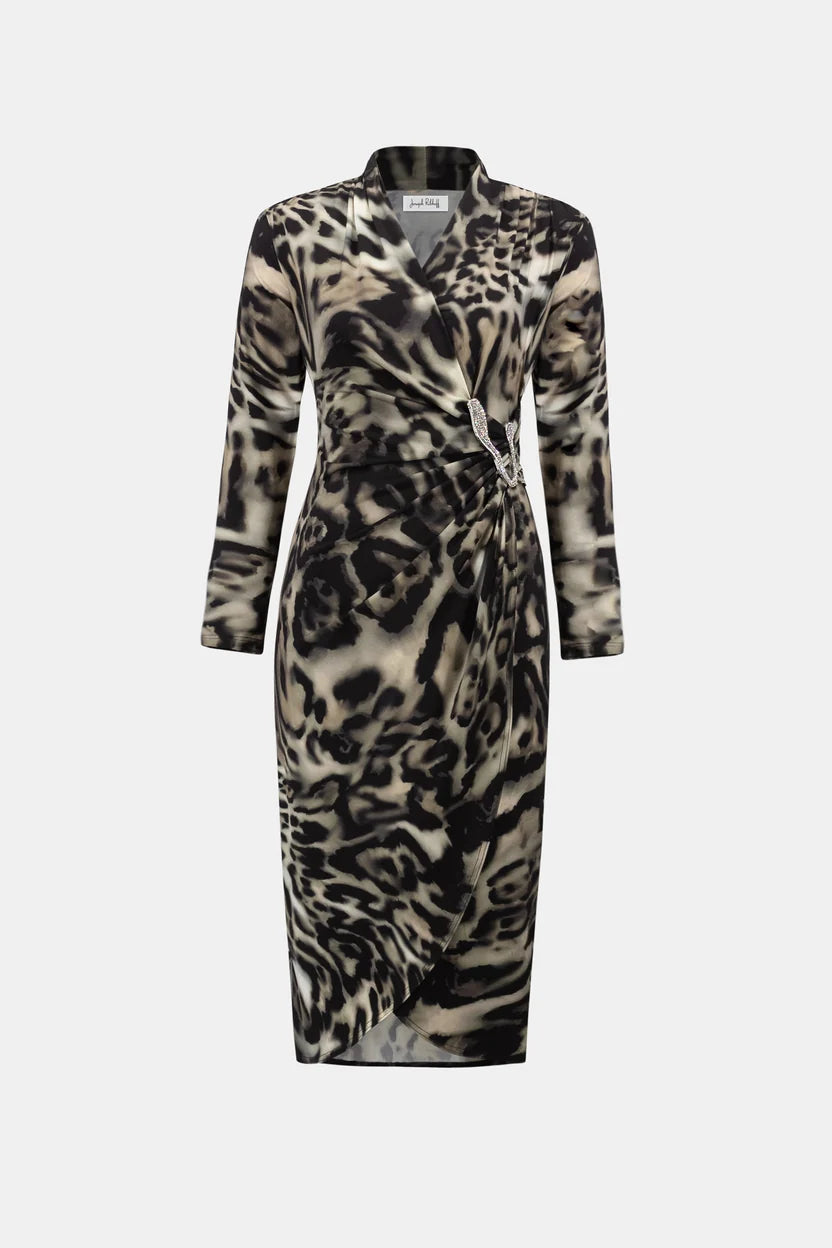 VESTIDO CORTO GRIS PRINT 263710
