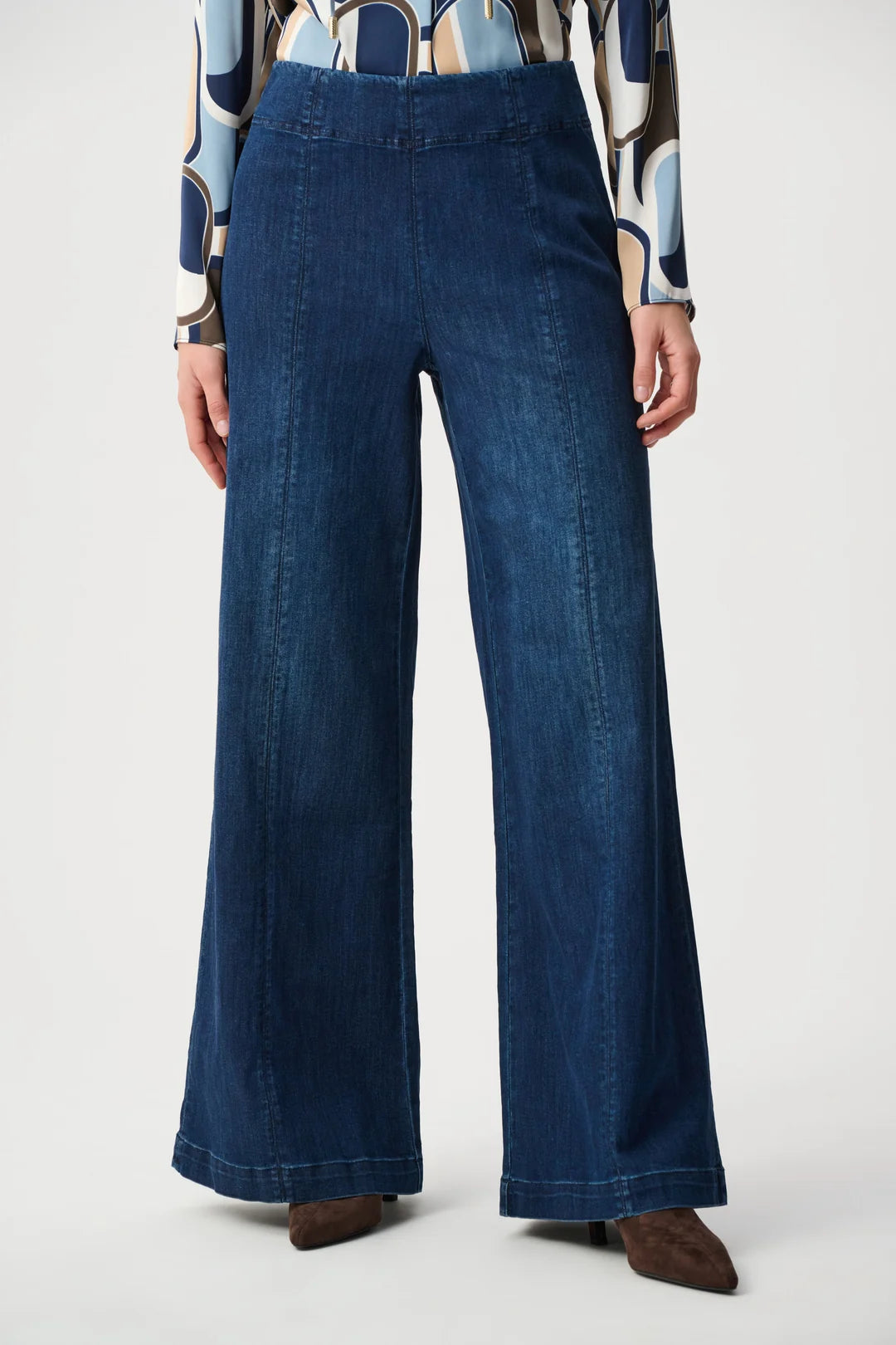 PANTALÓN JEANS AZUL PIERNA AMPLIA 263901