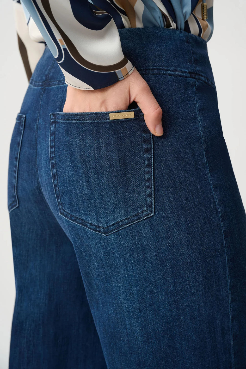 PANTALÓN JEANS AZUL PIERNA AMPLIA 263901